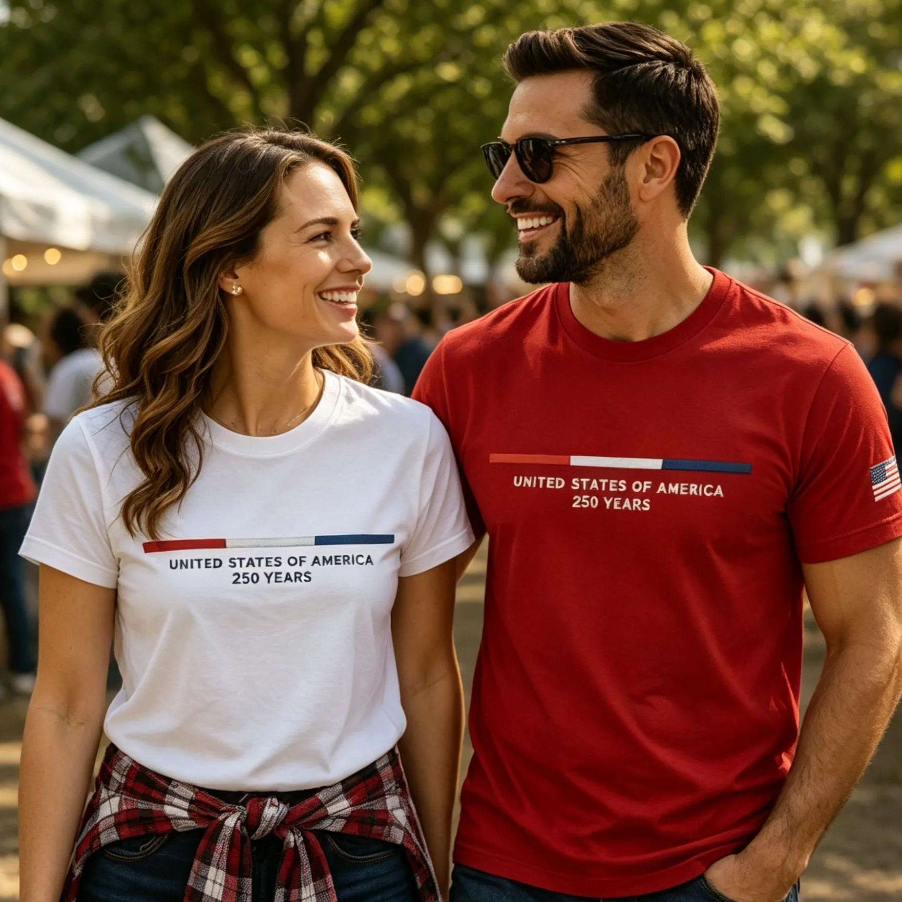 Men's USA Print T-Shirt