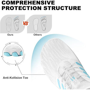 Wide Toe Box Non-Slip Breathable Zero Drop Womens Shoes