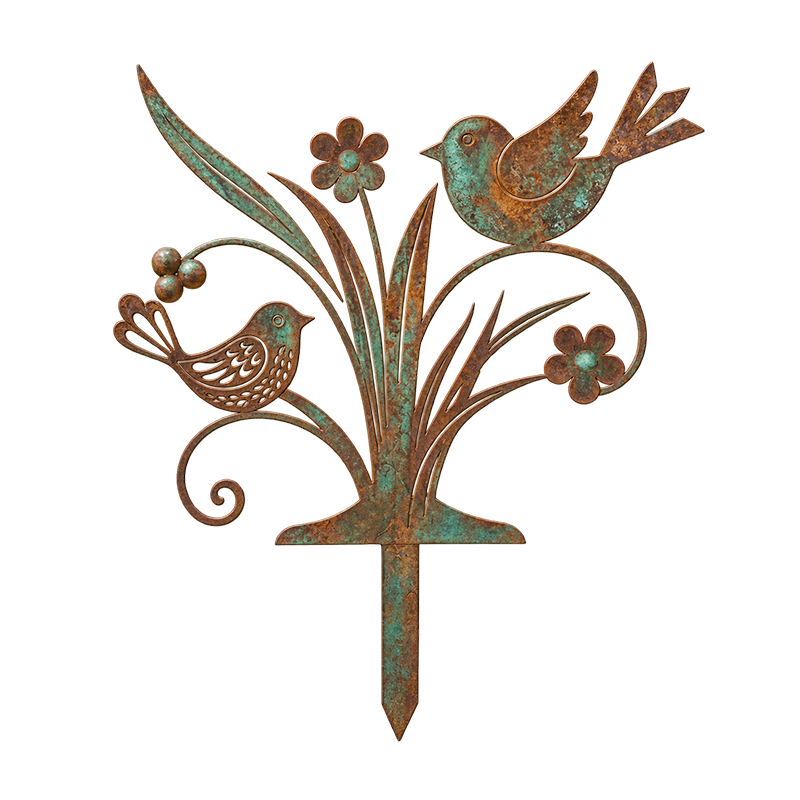 Graddi PatinaBird Garden Stake