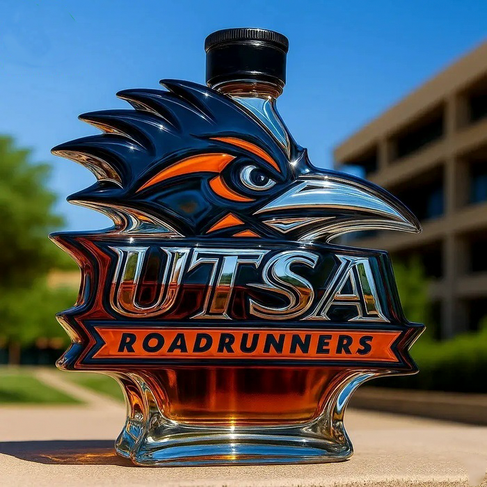 UTSA Roadrunners Limited Edition Whiskey Bottle