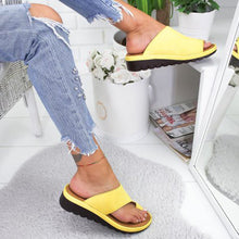 Load image into Gallery viewer, women&#39;s solid color toe sandals
