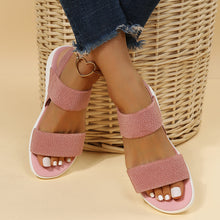 Load image into Gallery viewer, Ladies Fly Woven Flat Casual Sandals
