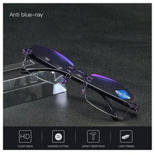 Load image into Gallery viewer, Sapphire High Hardness Anti Blue Light Intelligent Dual Focus Reading Glasses
