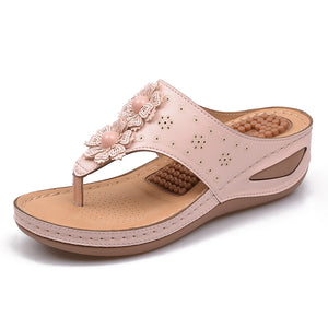 Women's summer non-slip casual wedge slippers