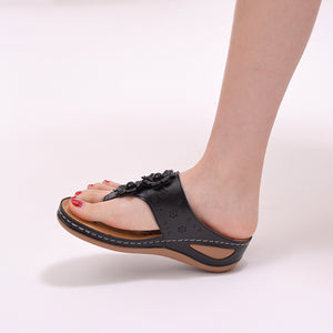 Women's summer non-slip casual wedge slippers