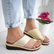 Load image into Gallery viewer, women&#39;s solid color toe sandals
