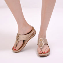 Load image into Gallery viewer, Women&#39;s summer non-slip casual wedge slippers
