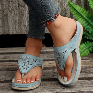 Women's Outdoor Casual Hollow Platform Sandals