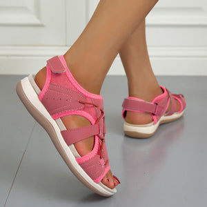 2024 spring new round toe breathable casual sandals