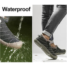 Load image into Gallery viewer, Large Size Waterproof Warm Cotton Snow Boots Lovers Shoes - RoseNova
