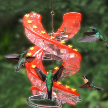 Load image into Gallery viewer, DNA Helix 32-Port Hummingbird Feeder
