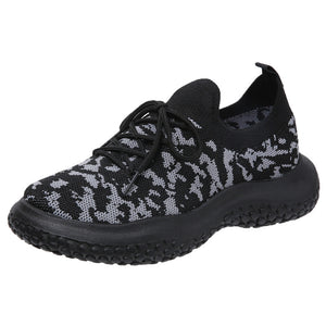 Women's Plus Size Flyknit Fashion Sneakers