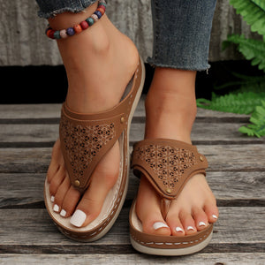 Women's Outdoor Casual Hollow Platform Sandals