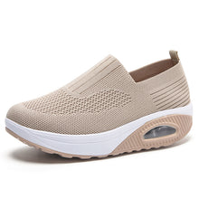 Load image into Gallery viewer, Thick-soled flying woven air cushion women&#39;s shoes
