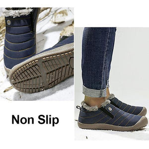 Large Size Waterproof Warm Cotton Snow Boots Lovers Shoes - RoseNova