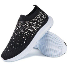 Load image into Gallery viewer, Libiyi Women&#39;s Crystal Breathable Slip-On Walking Shoes - Libiyi
